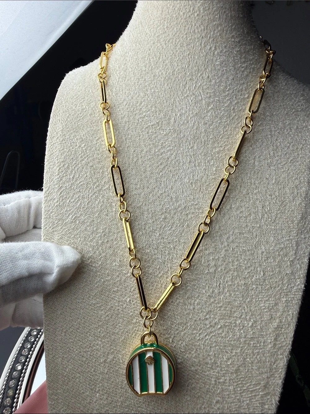 kate spade gold tone